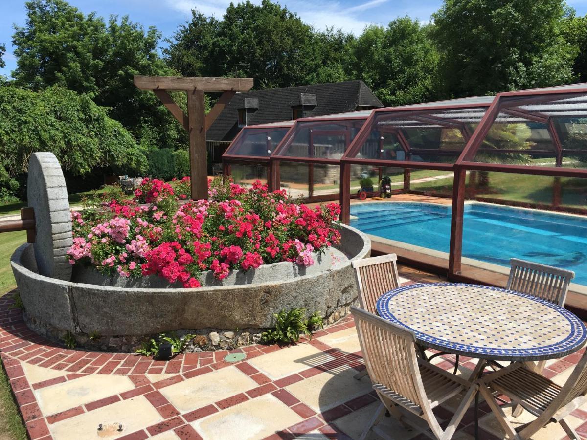 Domaine Reve Normand Honfleur 10 Pax Villa Genneville Exteriör bild
